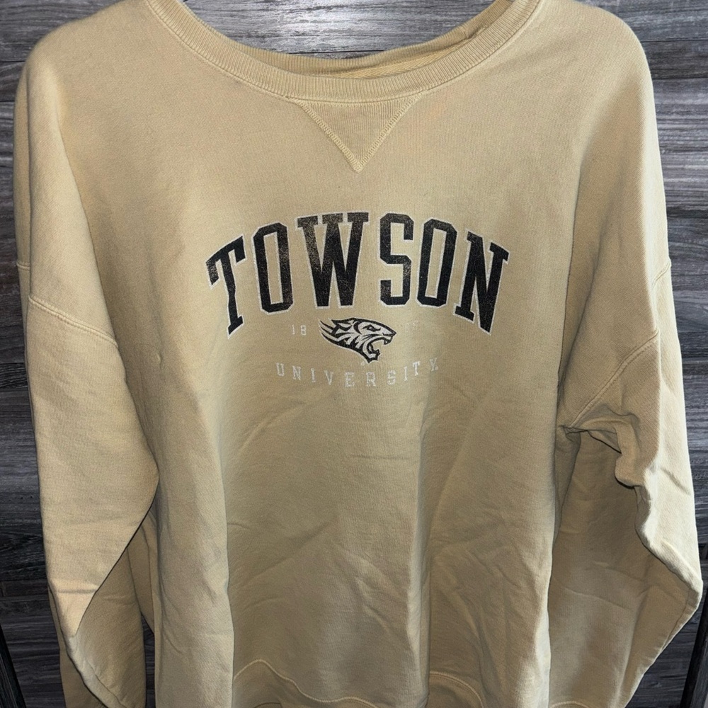 Towson University oversized crewneck